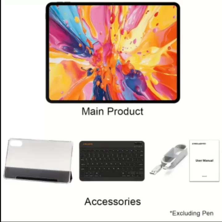 📱 Teclast ArtPad Pro الجديد  مقاس 12.7 بوصة يمنحك تجربة مشاهدة غامرة مع معدل تحديث 90Hz لعرض أكثر سلاسة. 1