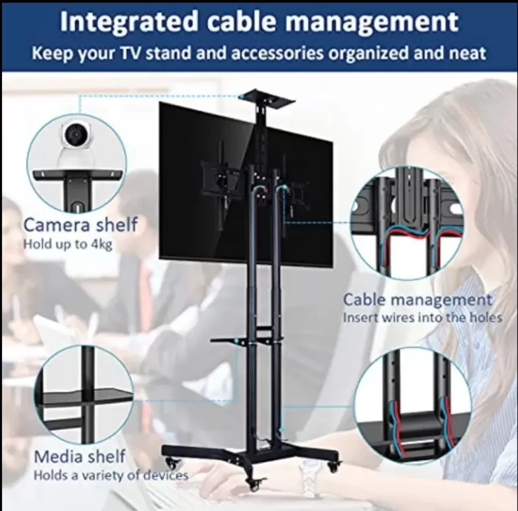 📺 شاشة تلفزيون متدحرجة سعودية سريعة الشحن – حل عصري وعملي لعشاق الترفيه المنزلي! 3