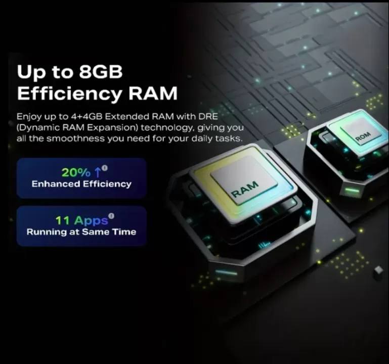 📱 هاتف Infinix Hot50i 4G – تجربة ذكية وسلسة مع أداء قوي وشاشة مذهلة! 2