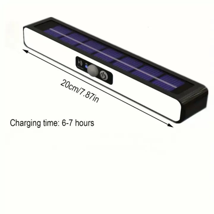 ☀️ ضوء شمسي للحدائق بمشبك عملي 🌿🔆 1