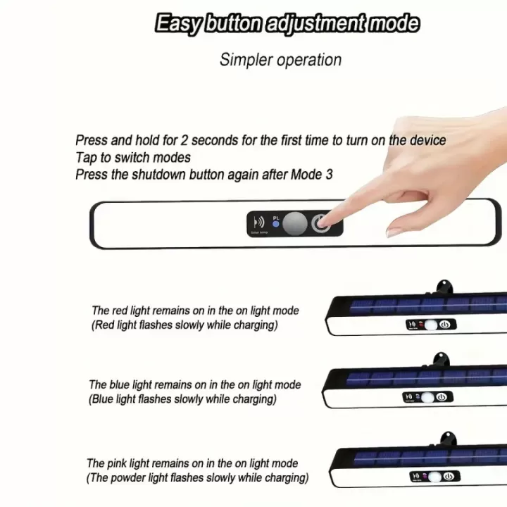 ☀️ ضوء شمسي للحدائق بمشبك عملي 🌿🔆 4