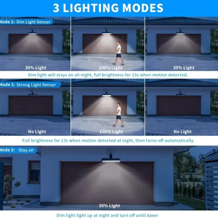 ☀️ ضوء شمسي للحدائق بمشبك عملي 🌿🔆 6
