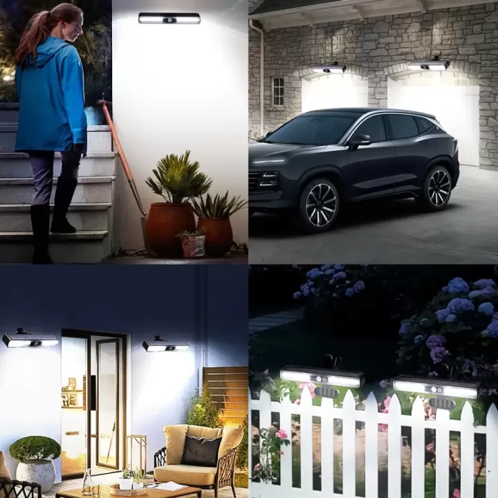 ☀️ ضوء شمسي للحدائق بمشبك عملي 🌿🔆 7