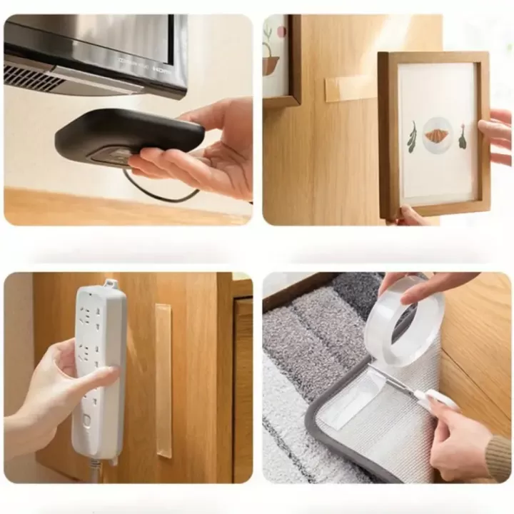 قطعة شريط لاصق ثنائي الوجه فائق القوة 🛠️✨ 7