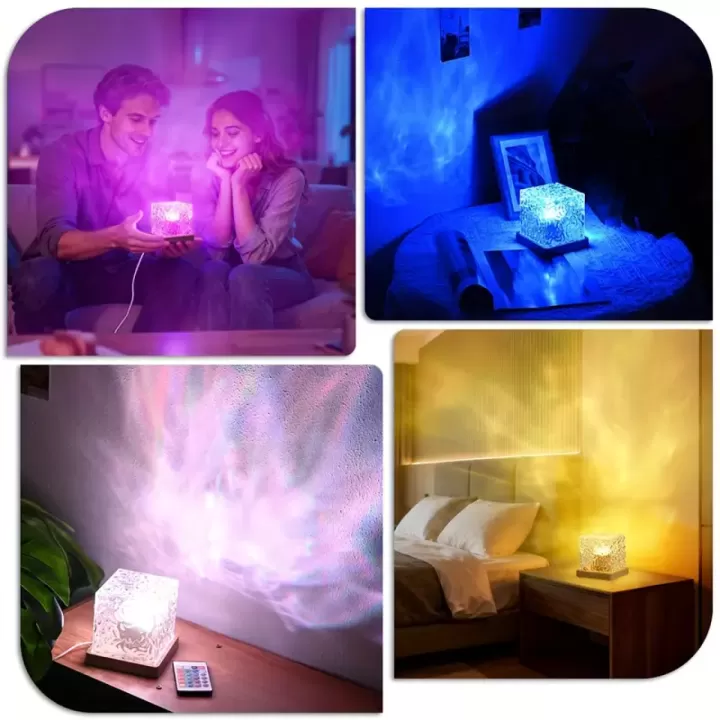 ✨ مكعب إضاءة أورورا RGB – تجربة ضوئية تأسر الأجواء 6