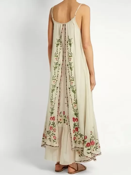 👗 فستان الأناقة المتفتحة – لمسة زهرية لكل المواسم 4