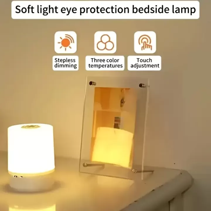 💡✨ مصباح جانبي باللمس – إضاءة ذكية وعصرية! 11