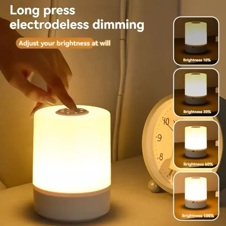 💡✨ مصباح جانبي باللمس – إضاءة ذكية وعصرية! 13