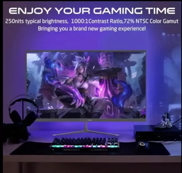 🖥️ شاشة JAMION GOES22FHD120IPS مثالية لعشاق الألعاب وتجربة الألعاب المنزلية 🎮✨. 3