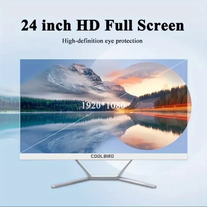 🖥️ جهاز كمبيوتر متكامل 24 بوصة مصمم لتلبية احتياجاتك المكتبية والمنزلية بكفاءة عالية 💼🏠. 1