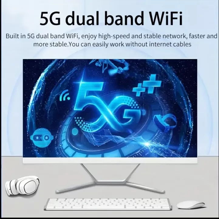 🖥️ جهاز كمبيوتر متكامل 24 بوصة مصمم لتلبية احتياجاتك المكتبية والمنزلية بكفاءة عالية 💼🏠. 7