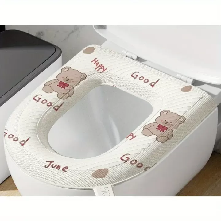 مقعد المرحاض المقاومة للماء 🐰💧