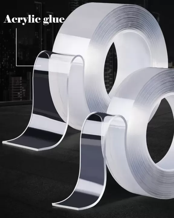 قطعة شريط لاصق ثنائي الوجه فائق القوة 🛠️✨