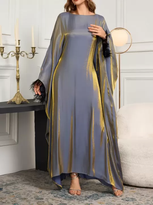 👗 فستان القفطان الملكي – أناقة تنساب كالماء! 3